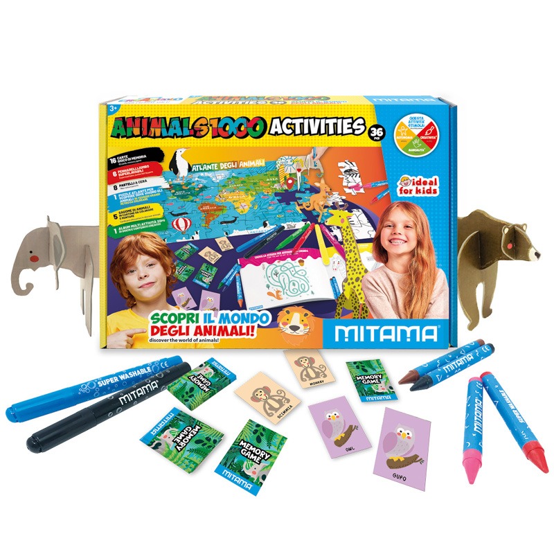 Kit Mitama Animals c/ 1000 atividades