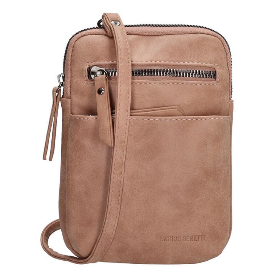 Bolsa tiracolo feminino Zoe rosa 66904133