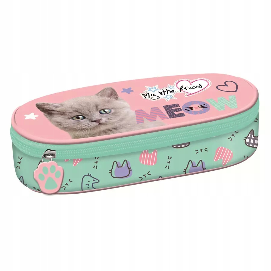 Estojo lapis infantil oval Cat 687037