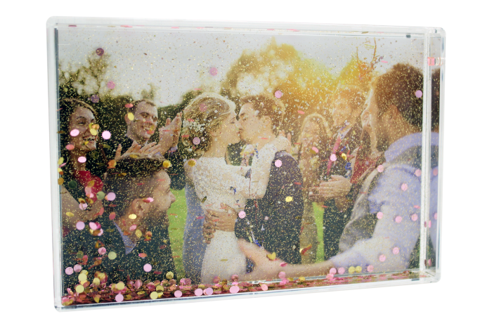 Acrilico Confetti Blox Rose Gold GBC46-RG