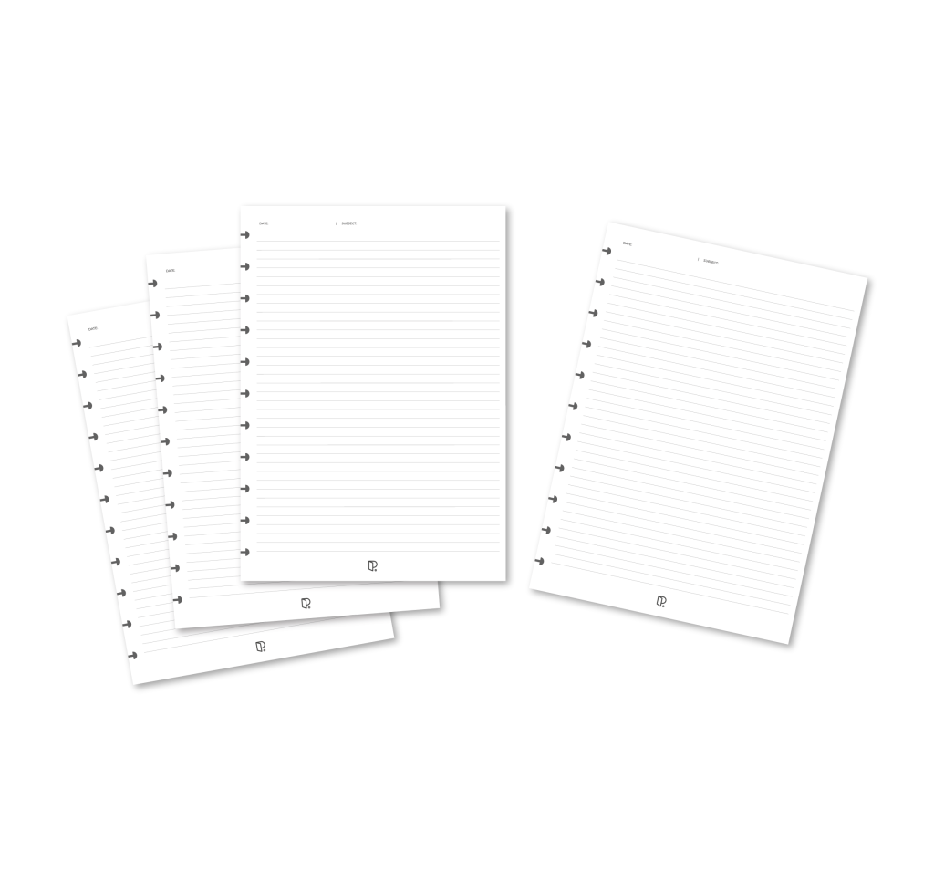 Recargas A4 80g 50 fls p/ cad. inteligente paut.